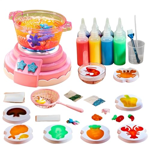 Magic Aqua Fairy Wassergel Set, Magische Wasserelfen Set, Hot Pot Design Lustiges Handgefertigtes Magisches Wasserelfen Spielzeug Kit Wassergel Kunstset Für Kinder Weihnachten, Geburtstag, Kindertag von ZHUMCCY