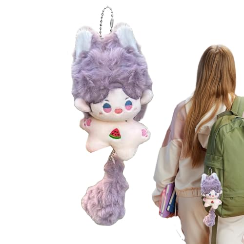 ZHUMCCY Anime Kuscheltiere, Anime Plüsch Niedlich Anime Puppe Plüsch Schlüsselanhänger Anhänger Anime Plüschpuppe Für Taschen, Schlüssel, Mobiltelefone von ZHUMCCY