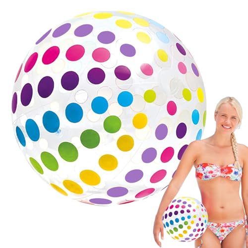 ZHUMCCY Aufblasbarer Strandball | Aufblasbare Poolbälle,Wasserspielzeug In Regenbogenfarben Für Draußen See Camping Garten Spiel Party Geburtstag Familie Schule Hinterhof ZHUMCCY Aufblasbarer Strandball | Aufblasbare Poolbälle,Wasserspielzeug In Regenbogenfarben Für Draußen See Camping Garten Spiel Party Geburtstag Familie Schule Hinterhof von ZHUMCCY