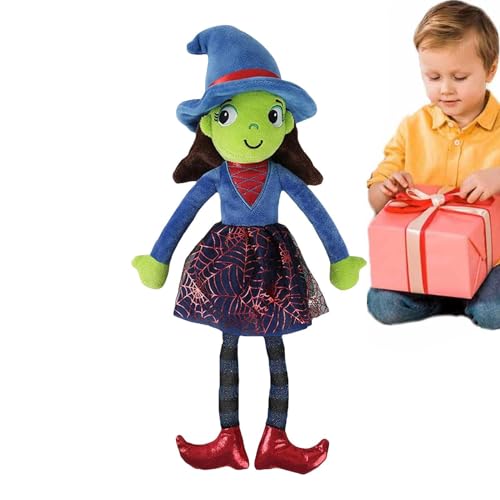 ZHUMCCY Halloween Hexen Puppe,Kuschelhexe Für Mädchen | Hautfreundliche Wohnaccessoires Für Sofa Kinderzimmer Büro Deko ZHUMCCY Halloween Hexen Puppe,Kuschelhexe Für Mädchen | Hautfreundliche Wohnaccessoires Für Sofa Kinderzimmer Büro Deko von ZHUMCCY