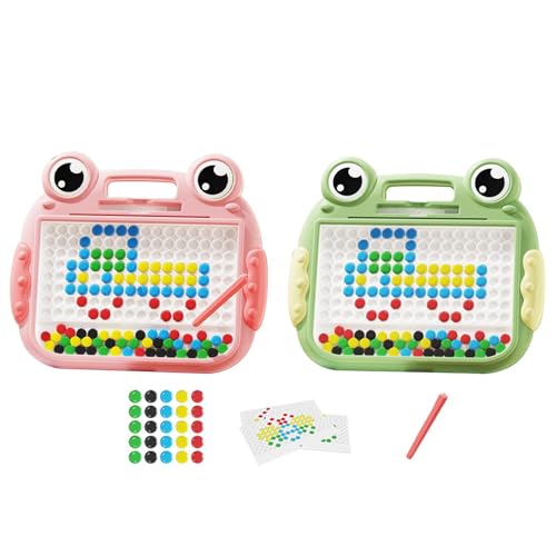 ZHUMCCY Magnet-Zeichenbrett für Kinder, magnetisches Doodle-Board | Lern-Zeichenbrett „Frosch“ | Kreatives magnetisches Zeichenbrett für Kinder, interaktives pädagogisches Malbrett von ZHUMCCY