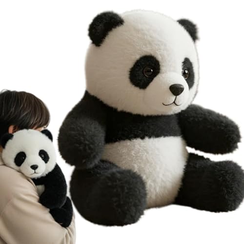 ZHUMCCY Panda Kuscheltier - Realistische Panda Deko Figuren,Emotionaler Tröster Kuscheltier Für Frauen Mädchen Kinder Jugendliche Männer Erwachsene ZHUMCCY Panda Kuscheltier - Realistische Panda Deko Figuren,Emotionaler Tröster Kuscheltier Für Frauen Mädchen Kinder Jugendliche Männer Erwachsene von ZHUMCCY