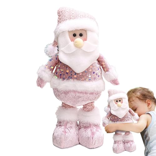 ZHUMCCY Stehende Weihnachtszwerge, Schneemannpuppe Puppen Stehender Plüsch Weihnachtszwerg Plüschpuppe Für Winterliche Innendekoration Jungens Und Mädchens von ZHUMCCY