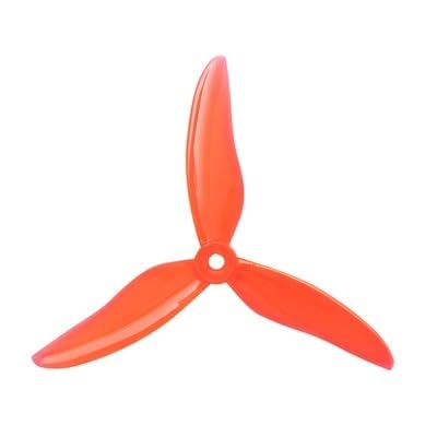 20PCS 10Pairs Hurricane 51499 5 Zoll 3-Blatt Propeller CW & CCW for 2205 2306 2207 bürstenlosen Motor RC FPV Racing Drone(Red 20PCS 10Pairs) von ZHUOHANG