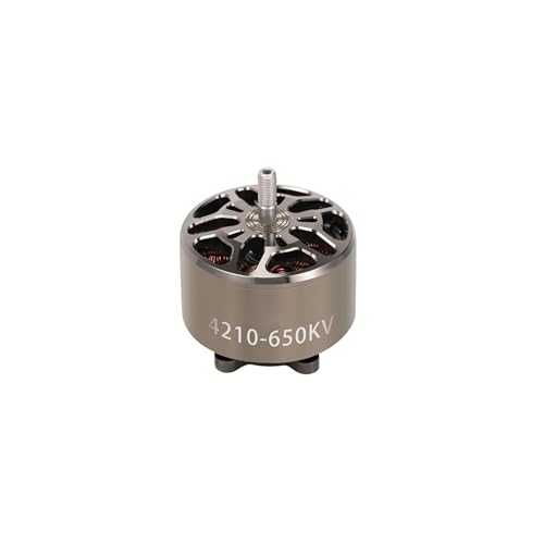 Bürstenloser Motor 2807-1300KV for FPV-Propeller 6-7 Zoll /3110 900KV 9-10 Zoll 4210-650KV 4220-500KV 13 Zoll Drone Quadcopter(4210 650KV Silver) von ZHUOHANG