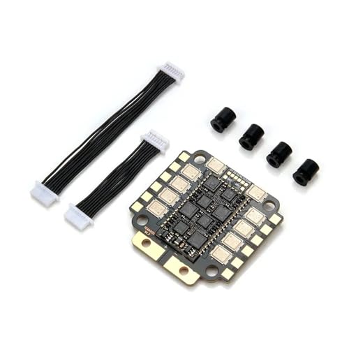 F4 MCU Metall 4in1 65A ESC BLHELI32 / PWM-Ausgang 16k ~ 96k / 4-6S 30,5x30,5mm for FPV Racing Plane Quadcopter von ZHUOHANG