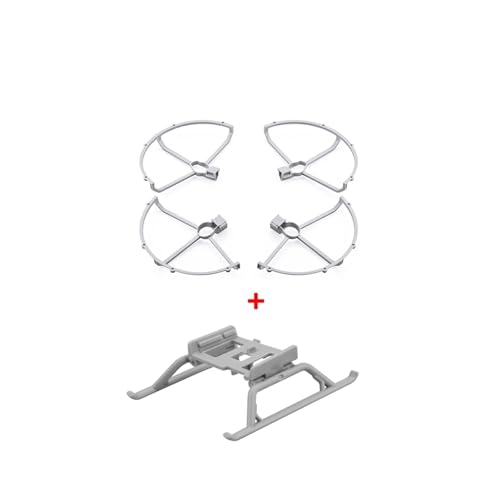 Propellerschutz for D-JI Mavic Mini 2/Mini/Mini SE Drohne Schnellverschluss Propeller Schutzring Schutzkäfig Drohnenzubehör(2 in 1 B) von ZHUOHANG