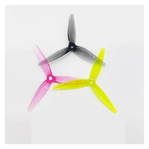 ZHUOHANG 2 Paar 5037 Propeller 5 Zoll Prop(2Pairs Pink) von ZHUOHANG