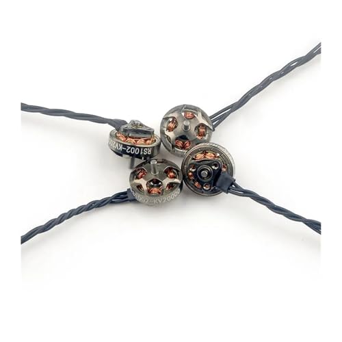 ZHUOHANG 4PCS EX1002 RS1002 20000KV 1S Bürstenlosen Motor 1,5mm for FPV Freestyle 75mm Tinywhoops Mobula7 1S Serie Upgraded(4PCS RS1002 20000KV) von ZHUOHANG