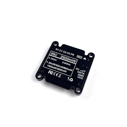 ZHUOHANG 5,8 G 2,5 W VTX Video Sender MMCX Antenne Anschluss Pitmode 25 mW 400 mW 800 mW 1,5 W 2,5 W for FPV Long Range RC Quadcopter Flugzeug von ZHUOHANG