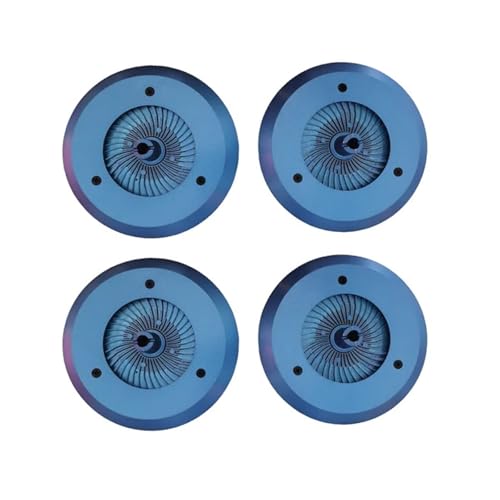 ZHUOHANG Aluminium CNC Drone Kreisel Spray Disk for Agras T40/T50 Spray Disc Landwirtschaft Drone Zubehör Teile(Blue 4 PCS) von ZHUOHANG