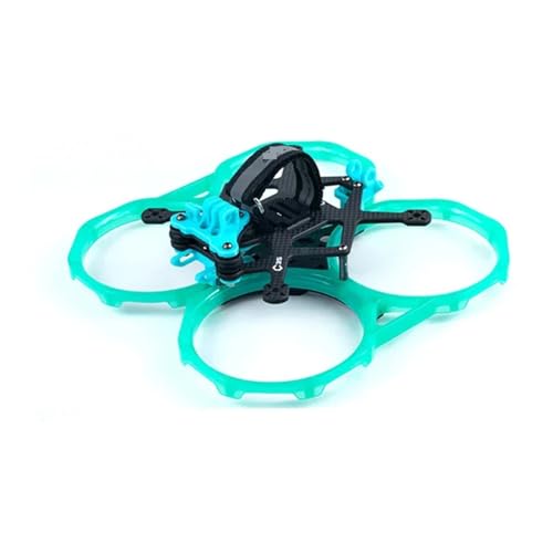 ZHUOHANG C30 138mm / C35 152mm Radstand RC Flugzeug Rahmen Kit Indoor Cinewhoop for O3 Luft Einheit for RC FPV Freestyle Racing Qoudcopter(C30 138mm Green) von ZHUOHANG