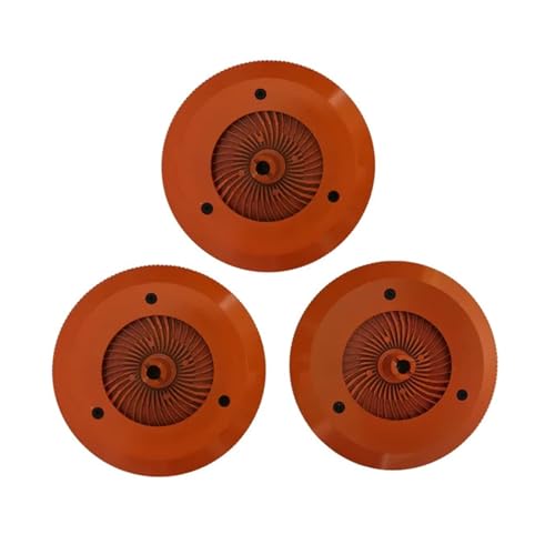 ZHUOHANG Drohnen-Zentrifugalsprühscheiben for Pflanzenschutzdrohnen T40 T50 Sprühscheiben Landwirtschaftliche Streuer-Sprühscheiben Reparaturteile(Orange 3 PCS) von ZHUOHANG