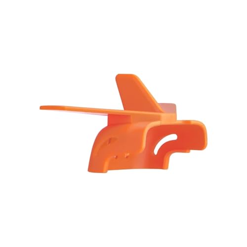 ZHUOHANG Flight Tail for Avata 2 Schutz Schwanz Spoiler Feste Stabilisator Drone Batterie Schnalle Drone Batterie Schutz Zubehör(Tail Wing Orange) von ZHUOHANG