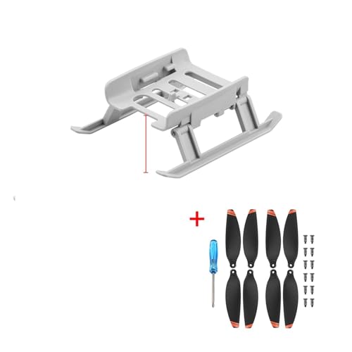 ZHUOHANG Höhe erweitert for Mavic Mini 2/Mini SE Propellerfahrwerk Propellerschutz Objektivdeckel Batterieabdeckung Drohnenzubehör(White) von ZHUOHANG