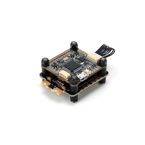 ZHUOHANG Kakute F4 V2.4 Stack MPU6000 F4 Flight Controller Tekko32 F4 50A /60A/65A 4in1 ESC-Atlatl HV V2 VTX for RC FPV Flugzeug(F4 50A Stack) von ZHUOHANG