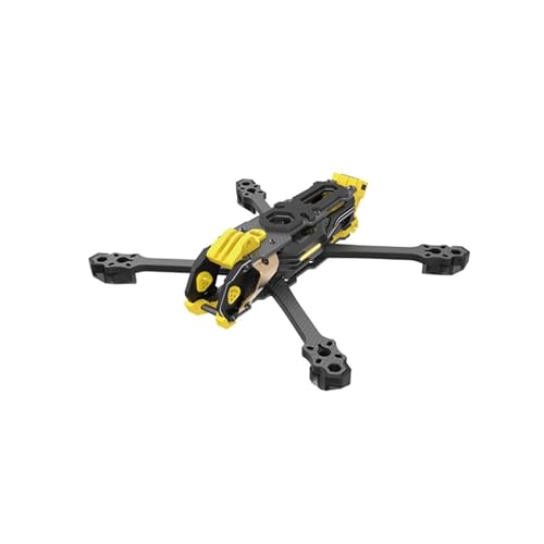 ZHUOHANG Mario5 5-Zoll-Rahmen DC/XH-Version mit Kohlefaserplatte for Sp-eed-yBee FPV Freestyle RC Racing Plane Quadcopter Teil(Mario 5 XH PRO) von ZHUOHANG