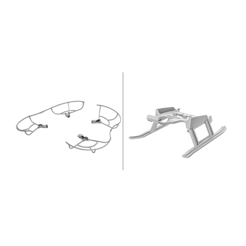 ZHUOHANG Propellerschutz for Mini 4 Pro Propeller, Kollisionsschutz, Klingenschutzring, Drohnenzubehör(with Landing Gear) von ZHUOHANG