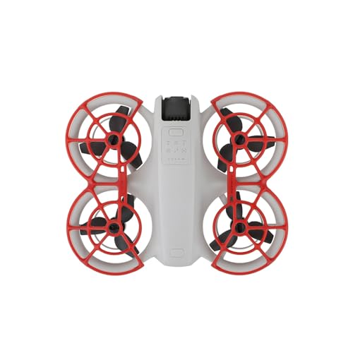 ZHUOHANG Propellerschutz for Neo Drone, Antikollisions-Stoßstangenschutz, Propellerschutz, leichte Schutzhülle, Zubehör(Red) von ZHUOHANG