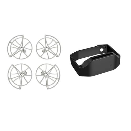 ZHUOHANG Vollständig geschlossener Propellerschutz for Mavic Mini 2/SE Drohne 4726F Propellerflügel-Fahrwerk for Mavic Mini 2/SE Zubehör(2 In 1 Fixer Set 6) von ZHUOHANG