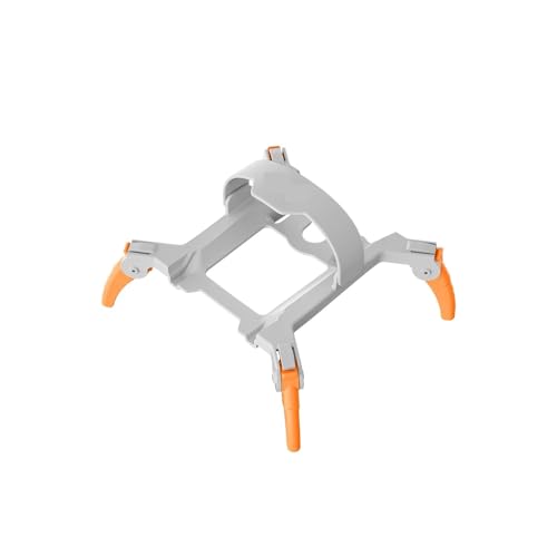 ZHUOHANG for Mini 4 Pro Faltbare Fahrwerk Erweiterte Höhe Bein Unterstützung Schutz Stehen Skid for Mini 4 Pro Drone Zubehör(Orange) von ZHUOHANG