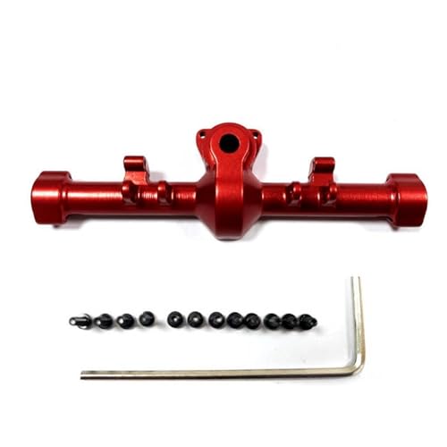 ZIBOXI 1 24 Upgrade Hinterachsgehäuse for Axial SCX24 RC Autoteil RC Autozubehör Ersatzteile Rot(Red) von ZIBOXI