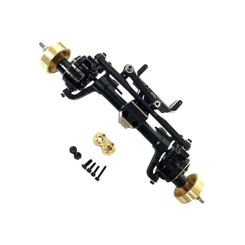 ZIBOXI 1 24 Vorderachse passend for AXIAL SCX24 RC Autoteil RC Autozubehör Ersatzteile(Black) von ZIBOXI