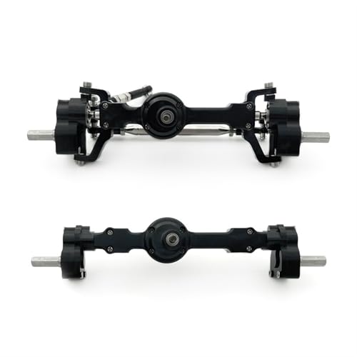 ZIBOXI 1 Paar eloxierte Vollmetall-Türbrücken vorne und hinten for 1/12 MN MN99S MN98 D90 D91 D99 D99S MN90 RC-Autoteile(Black) von ZIBOXI