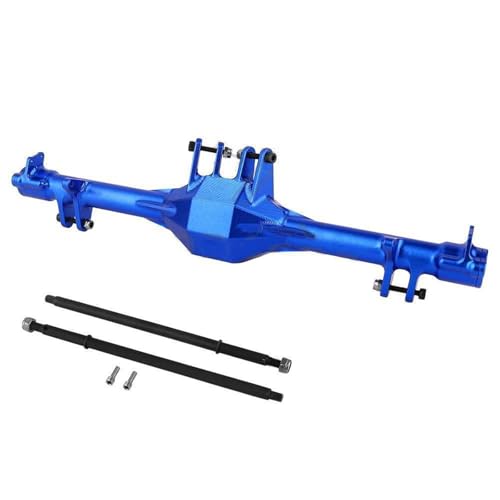 ZIBOXI 1:10 hinteres gerades Achsgehäuse mit 2 Stück hinterer Welle 1/10 LOSI passend for Hammer Rey U4 RC-Auto-Upgrade-Teile(Blue) von ZIBOXI