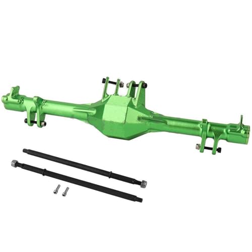 ZIBOXI 1:10 hinteres gerades Achsgehäuse mit 2 Stück hinterer Welle 1/10 LOSI passend for Hammer Rey U4 RC-Auto-Upgrade-Teile(Green) von ZIBOXI