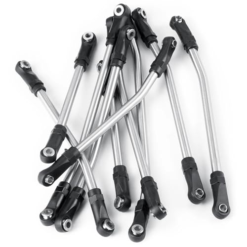 ZIBOXI 10Pcs Oberen Unteren Aufhängung Link Stange Linkage Set W Ball Ende for Element Enduro 1/10 RC Auto Teile von ZIBOXI