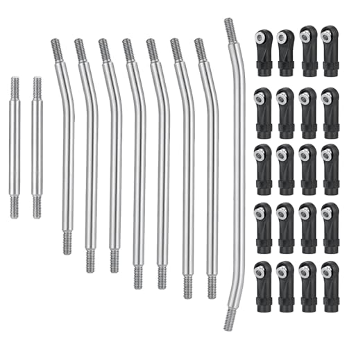 ZIBOXI 10Pcs Oberen Unteren Aufhängung Link Stange Linkage Set W Ball Ende for Element Enduro 1/10 RC Auto Teile von ZIBOXI