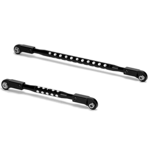 ZIBOXI 146mm 228mm Lenkstange # AXI254000 Tuningteile 2Stk for RC Auto 1/6 Rock Axial SCX6 AXI05000T1 AXI05000T2(Black) von ZIBOXI