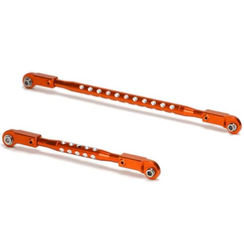 ZIBOXI 146mm 228mm Lenkstange # AXI254000 Tuningteile 2Stk for RC Auto 1/6 Rock Axial SCX6 AXI05000T1 AXI05000T2(Orange) von ZIBOXI