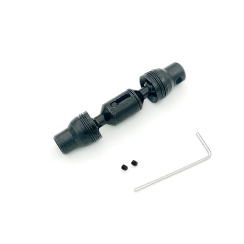 ZIBOXI 1Pcs Antrieb Hinterachse Kit RC Auto Antriebswelle Fit for WPL 1/16 6WD B16 LKW Auto Teile Ersatz zubehör(A Balck) von ZIBOXI