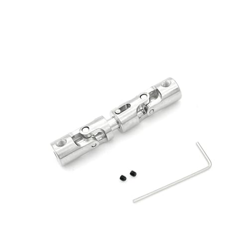 ZIBOXI 1Pcs Antrieb Hinterachse Kit RC Auto Antriebswelle Fit for WPL 1/16 6WD B16 LKW Auto Teile Ersatz zubehör(Silver B) von ZIBOXI