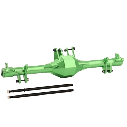 ZIBOXI 1pc 1:10 Hinten Gerade Achse Gehäuse Mit 2 stücke Hinten Welle 1/10 Fit for Losi Hammer Rey U4 RC Auto Upgrade Teile(Green) von ZIBOXI