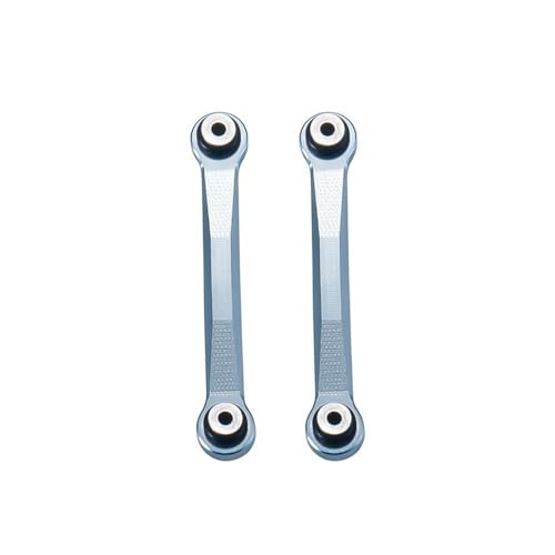 ZIBOXI 2Pcs Link Rod Set Axial SCX24 Fit for Riegel for Wrangler for Gladiator for Bronco 1/24 RC Crawler Auto LKW Teile(35mm Titanium) von ZIBOXI