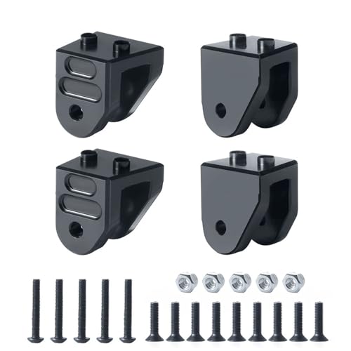 ZIBOXI 4Pcs Lower Link Halterung Set for LMT 4S König Sling 4WD Monster 1/8 RC LKW Modell Upgrade Teile von ZIBOXI