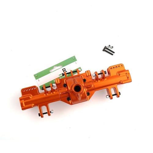 ZIBOXI DIY Achsgehäuse RC Auto 1/8 passend for Losi LMT Monster Truck Modell Upgrade Teile(Orange) von ZIBOXI