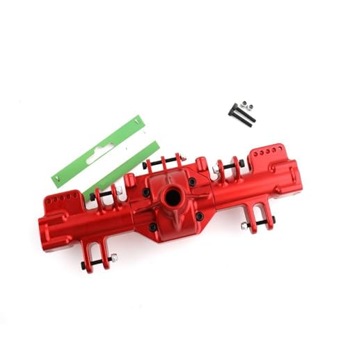 ZIBOXI DIY Achsgehäuse RC Auto 1/8 passend for Losi LMT Monster Truck Modell Upgrade Teile(Red) von ZIBOXI