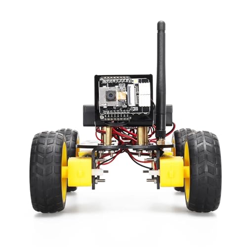 ZIBOXI ESP32-Kamera-WLAN-Roboter-Kit for Arduino, Programmierung, Automatisierung, Roboter-Auto-Kit mit Antenne, Lernen, komplettes Codierungs-Kit von ZIBOXI