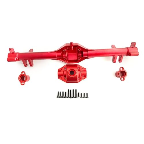 ZIBOXI Hinterachsgehäuse passend for LOSI Baja Rey 4WD 1/10 RC Car Upgrade Teile(Red) von ZIBOXI