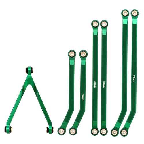 ZIBOXI Hohe Bodenfreiheit Chassis Links 1/24 RC Crawler Auto Axial SCX24 Fit for Jeep for Gladiator AXI00005 for Dodge Power Wagon(Green) von ZIBOXI