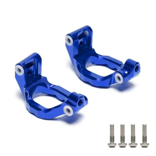 ZIBOXI Lenkrollen C-Hubs Links Rechts #8932#8940 Upgrade RC Auto Crawler 1/10 Passend for Traxxas Maxx 4S 89076-4(BLUE) von ZIBOXI