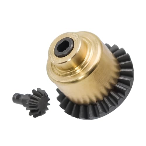 ZIBOXI Passend for FMS Rahmen Getriebe Verbindungsstange Vorderachse Hinterachse Getriebe Gegengewicht Verschiedene Getriebe for FCX24 1/24 RC Auto Nachrüst-Upgrade-Teile(1 Set Different Gear) von ZIBOXI