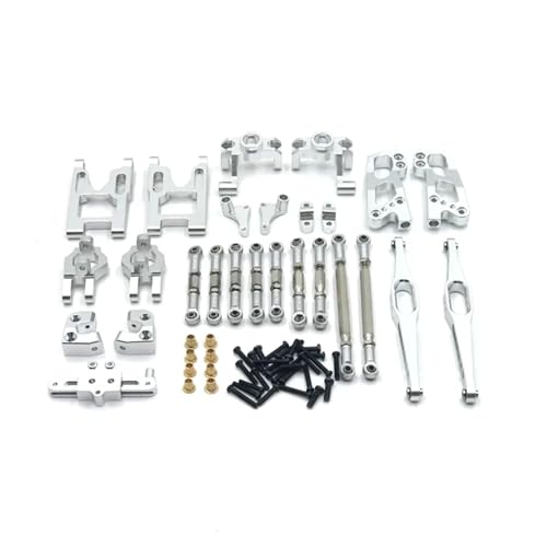 ZIBOXI Passend for Wltoys 12428 12423 FY03 Upgrade-Teile-Kits Schwingarm-Verbindungsstange Lenkblock 1/12 RC Auto DIY Zubehör-Set(Burgundy) von ZIBOXI