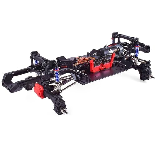 ZIBOXI RC 313 mm 2-Gang-Getriebe-Chassis-Rahmen mit Differential-Portalachse, passend for Traxxas TRX-4 1/10 Crawler-Autoteile(Without Tires) von ZIBOXI