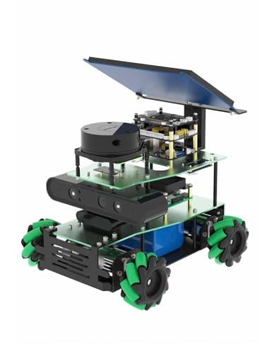 ZIBOXI ROSMaster X3 ROS2 Roboter Mecanum Radrahmen Autopilot Lidar Mapping for Jetson Nano Orin NX Orin Nano RaspberryPi (Size : Pi-Superior No Pi) von ZIBOXI