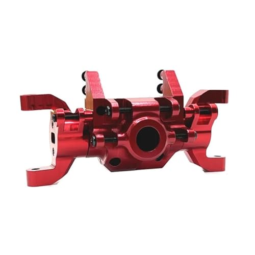 ZIBOXI Upgrade-Prozess Vorderachsgehäuse passend for HuangBo 1/10 ZP1001 ZP1002 ZP1003 ZP1004 RC Autoteile(Red) von ZIBOXI